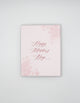 Letterpress mother's day card with florals that says "Happy mother's day" by Rust Belt Love