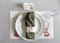 Pumpkins & Squash Placemats (Set of 12)