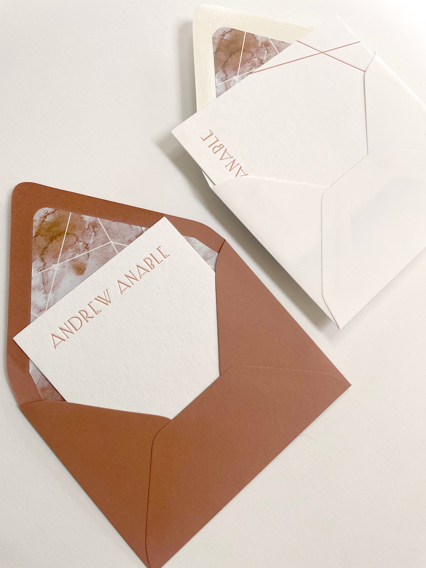 Art Deco Splash Semi-Custom Stationery