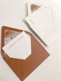Art Deco Splash Semi-Custom Stationery
