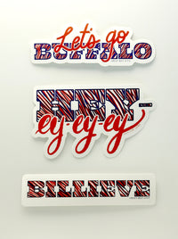 Let's Go Buffalo Sticker