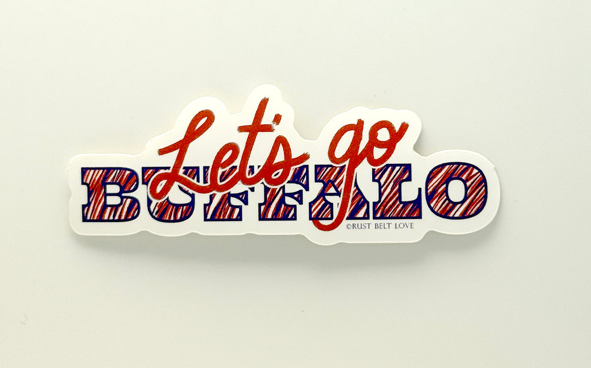 Let's Go Buffalo Sticker