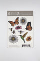 Pollinators Clear Sticker Sheet