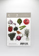 Veggies Clear Sticker Sheet