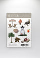 Beach Clear Sticker Sheet