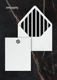 Classic Monogram Semi-Custom Stationery