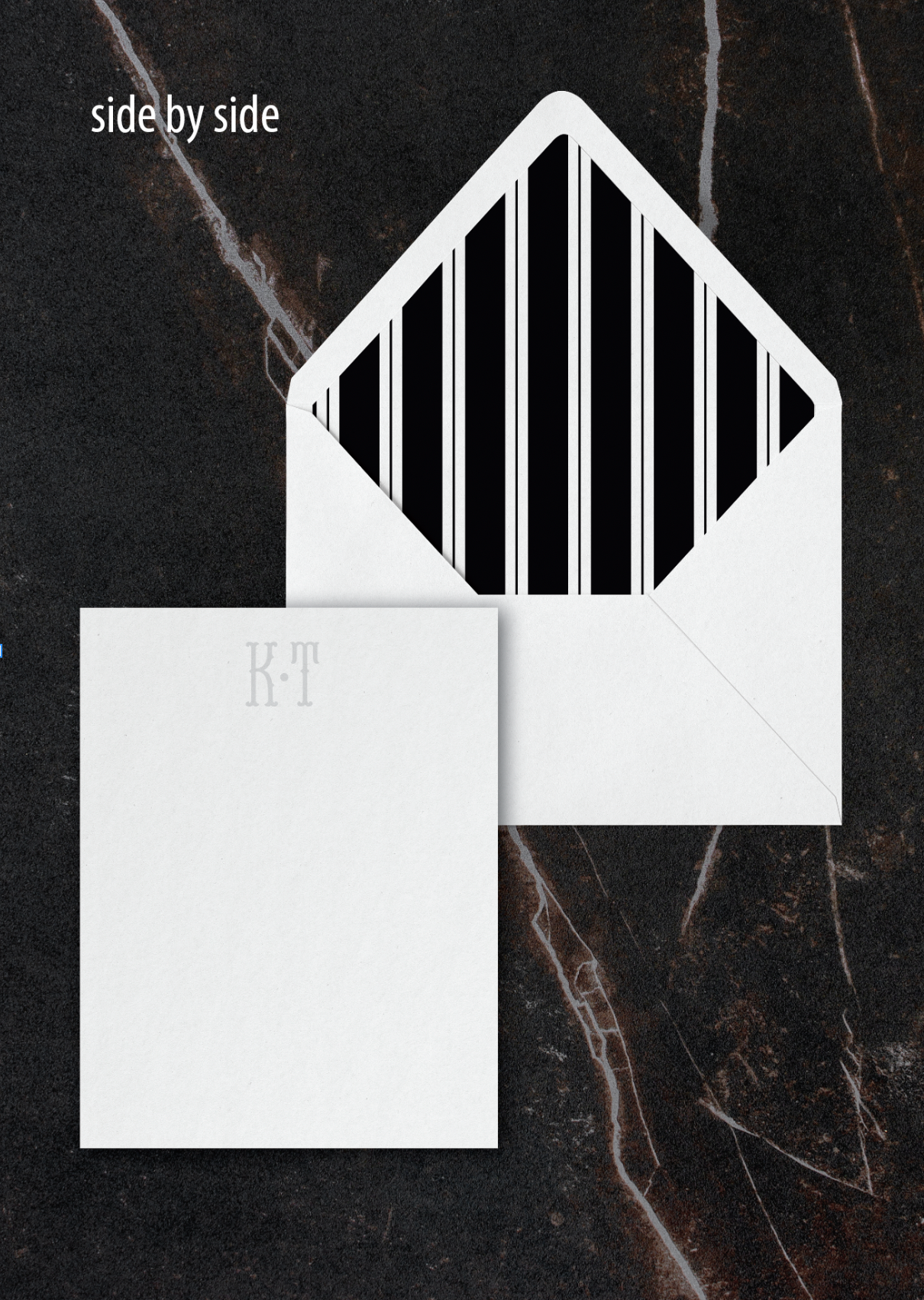 Classic Monogram Semi-Custom Stationery