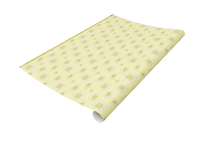 Tiny yellow daisies wrapping paper by Rust Belt Love