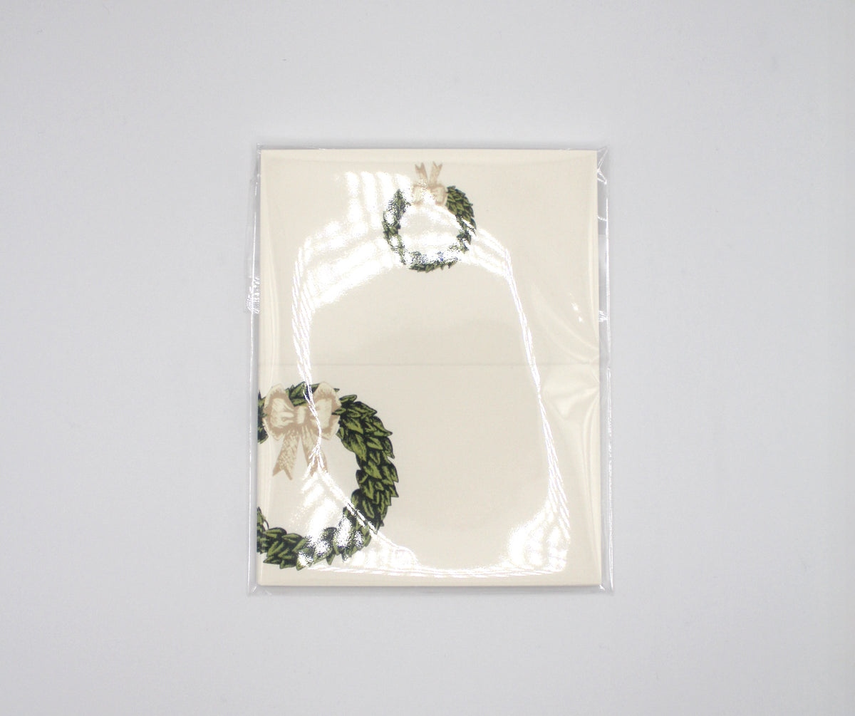 Wreath Place Cards – Double-sided Table Tents (Set of 12)