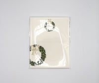 Wreath Place Cards – Double-sided Table Tents (Set of 12)
