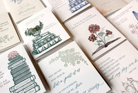 The List Of Reasons I Love You Is As Long As Your TBR Letterpress Greeting Card